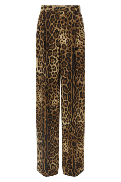 dolce&gabbanas loose trousers redefine the codes of sartorial elegance through