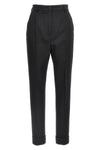 tailored wool trousers
