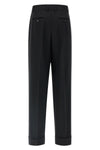 dolce&gabbana stretch virgin wool trousers redefines the codes of contemporary t
