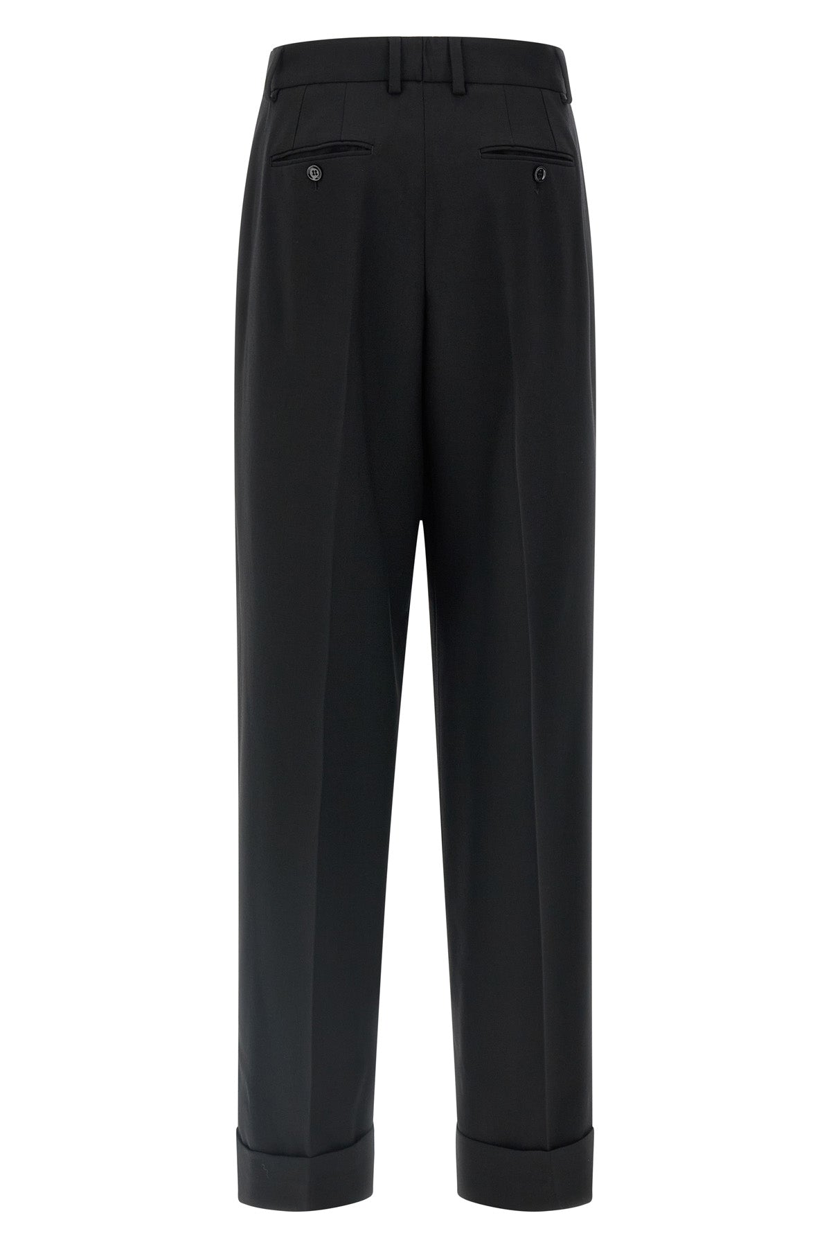 dolce&gabbana stretch virgin wool trousers redefines the codes of contemporary t