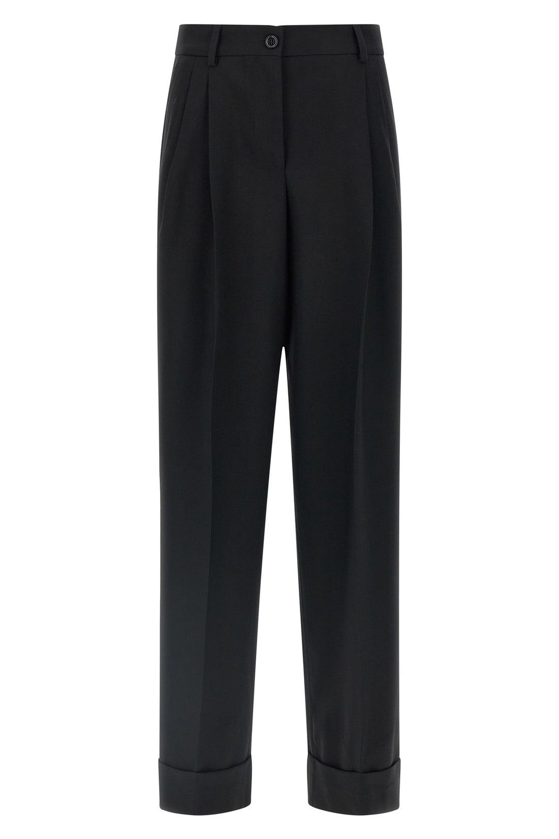 DOLCE &amp; GABBANA 38 dolce&amp;gabbana stretch virgin wool trousers redefines the codes of contemporary t