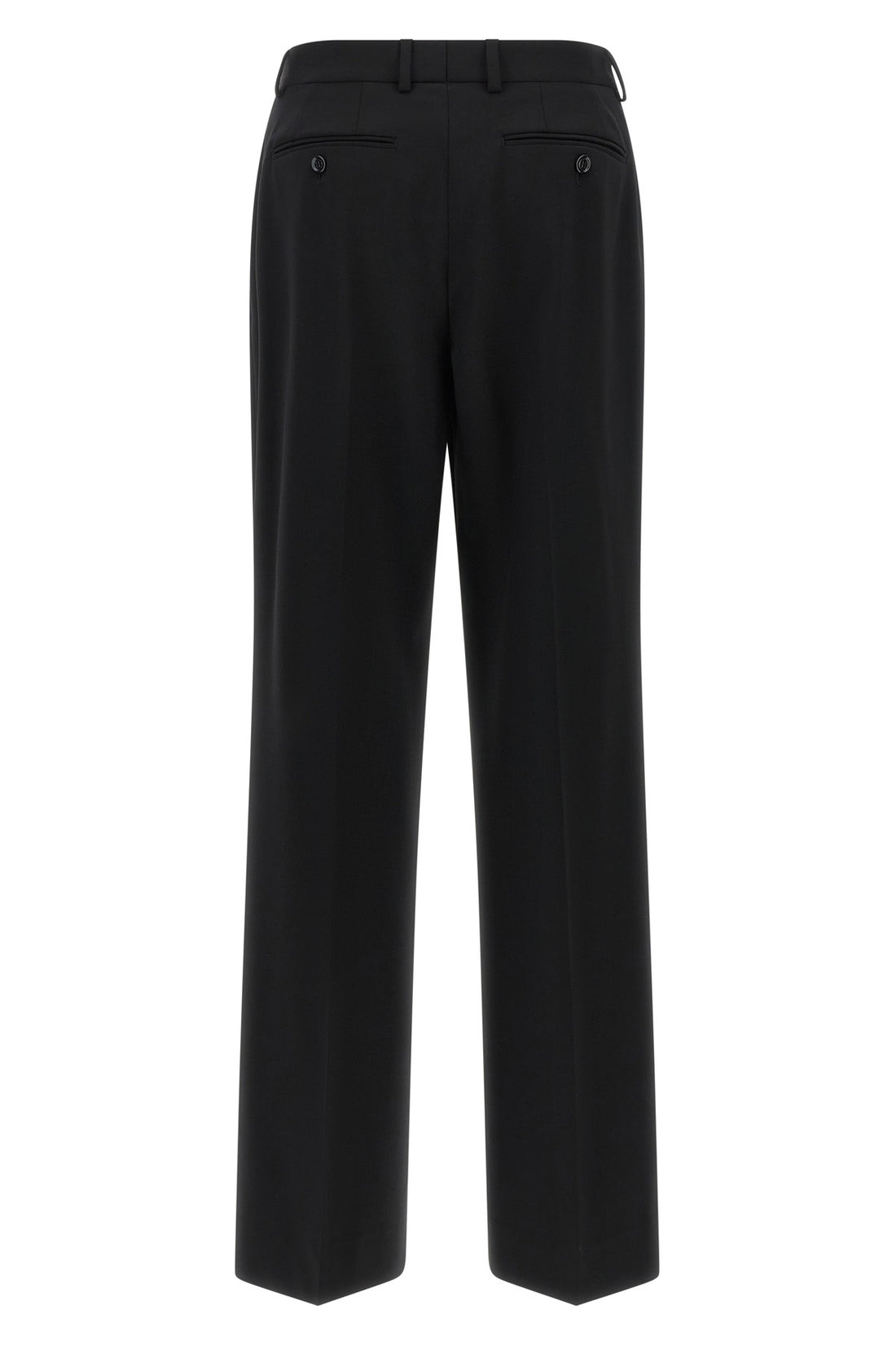 DOLCE &amp; GABBANA 38 stretch wool canvas trousers