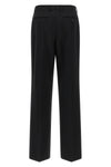 stretch wool canvas trousers