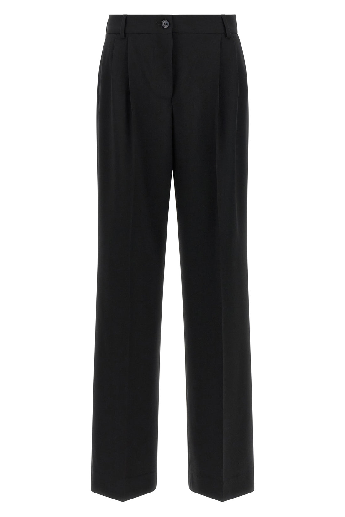 DOLCE &amp; GABBANA 38 stretch wool canvas trousers