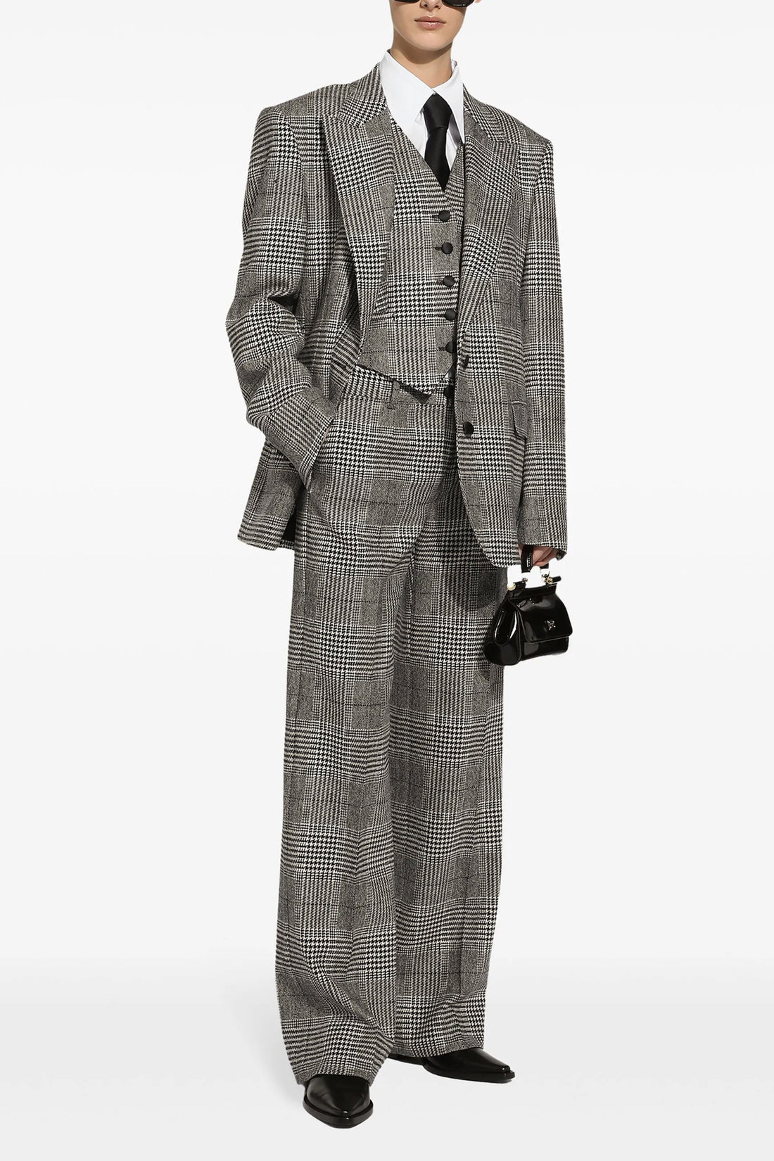 DOLCE &amp; GABBANA 44 tailored trousers in cashmere blend