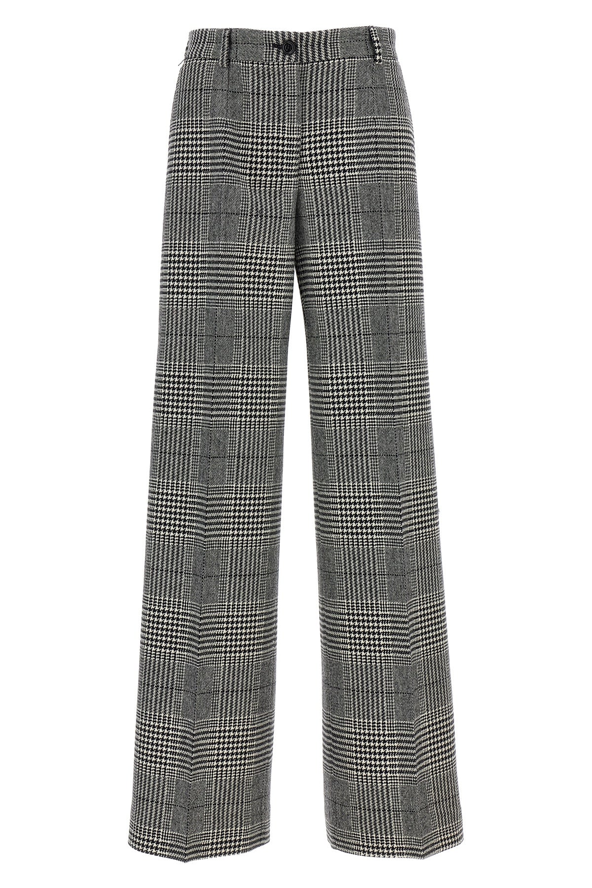 tailored trousers in cashmere blend