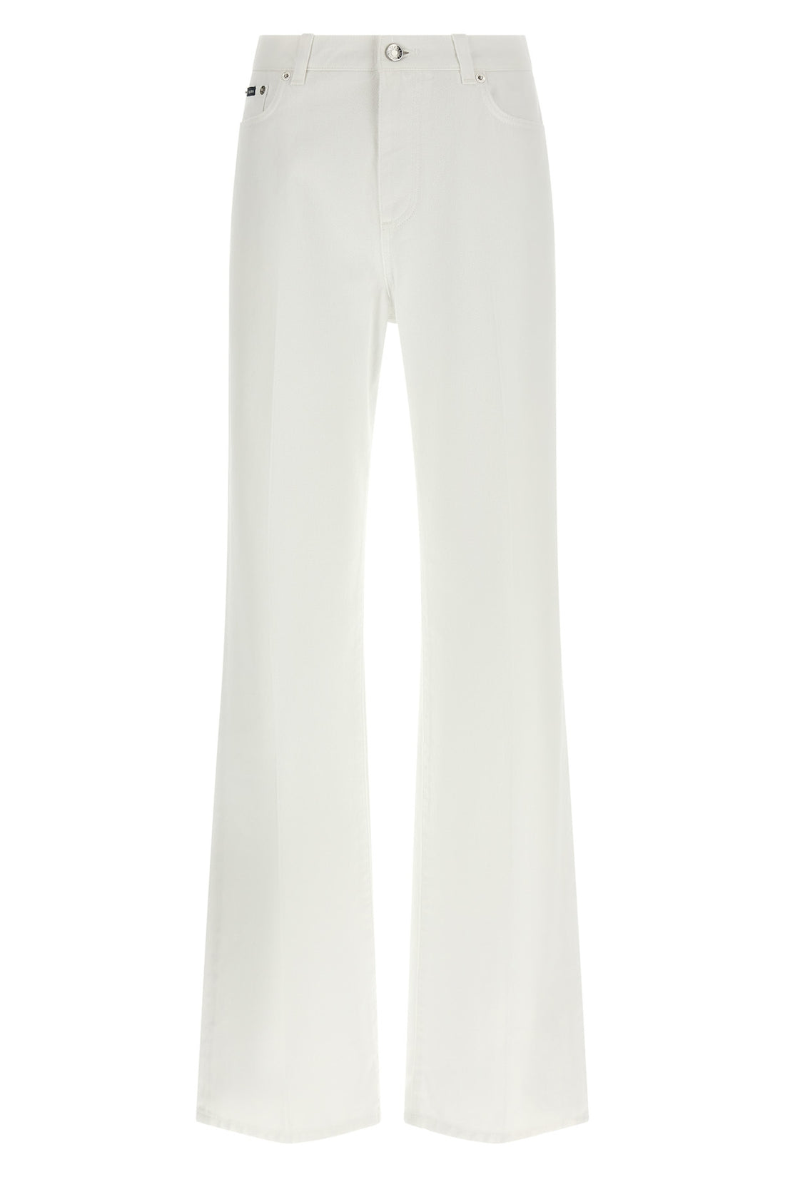 DOLCE &amp; GABBANA 40 garment-dyed cotton denim jeans