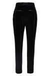 tuxedo velvet trousers
