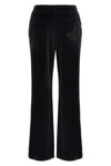 black sicily chenille joggers