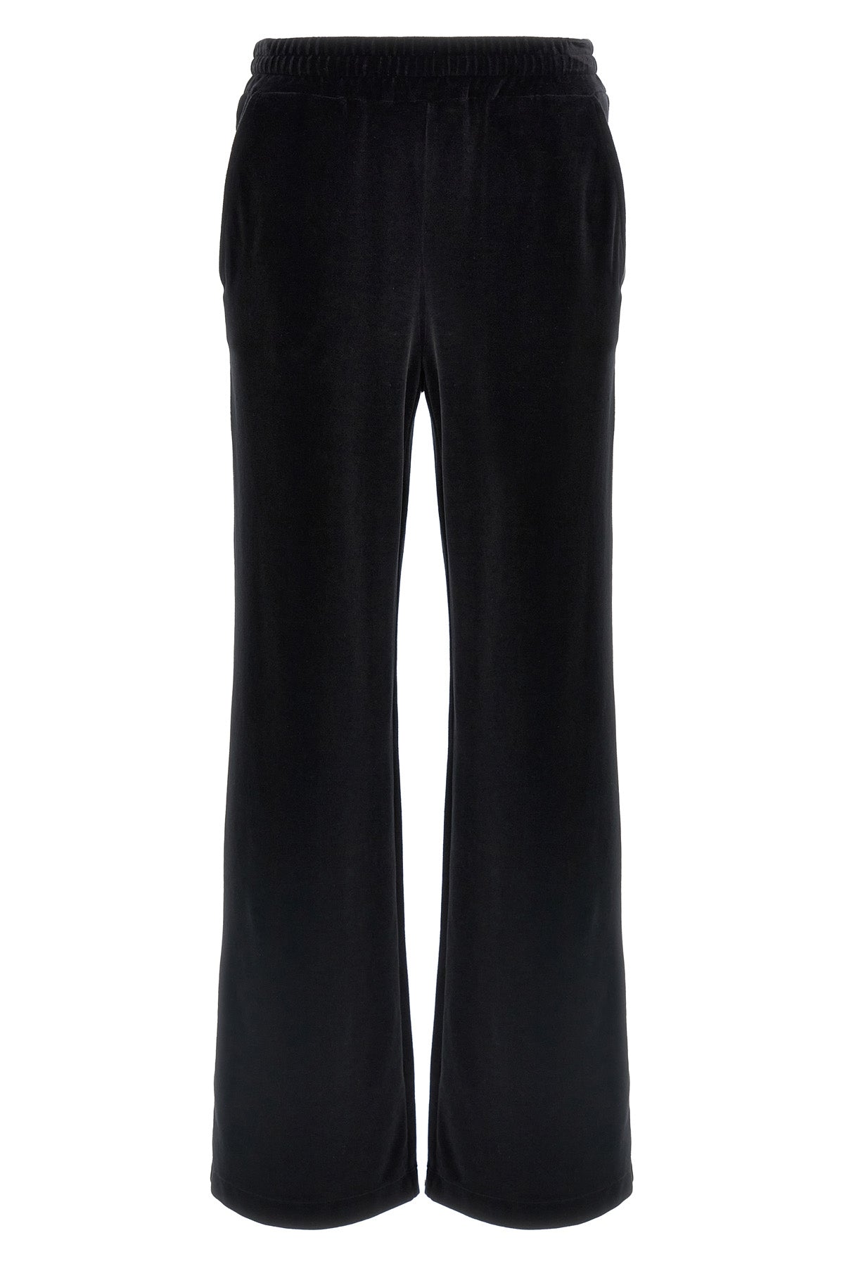 black sicily chenille joggers