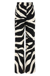 the dolce & gabbana palazzo pants define a fluid and slender model through a hig
