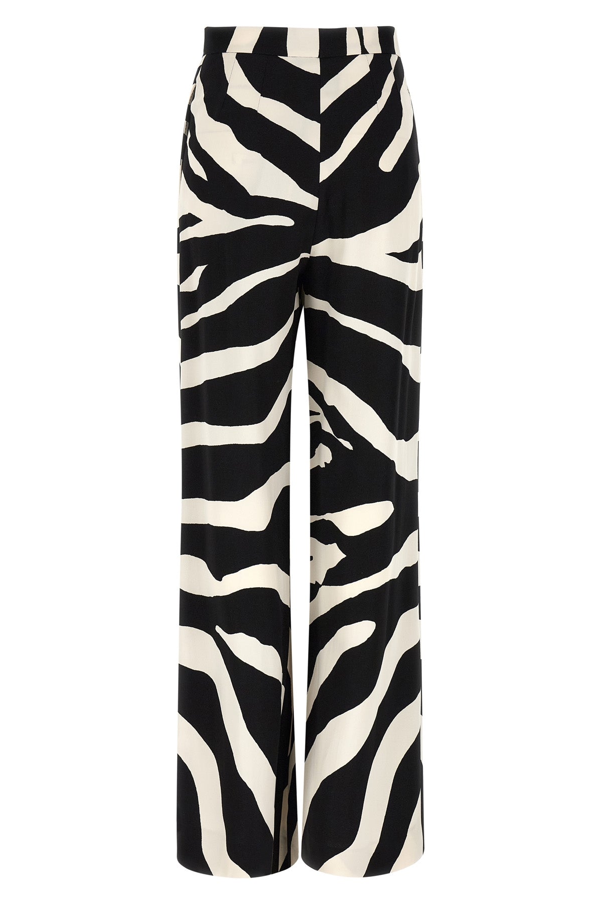 the dolce & gabbana palazzo pants define a fluid and slender model through a hig