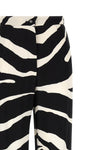 the dolce & gabbana palazzo pants define a fluid and slender model through a hig