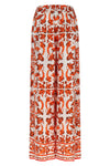 silk twill pants
