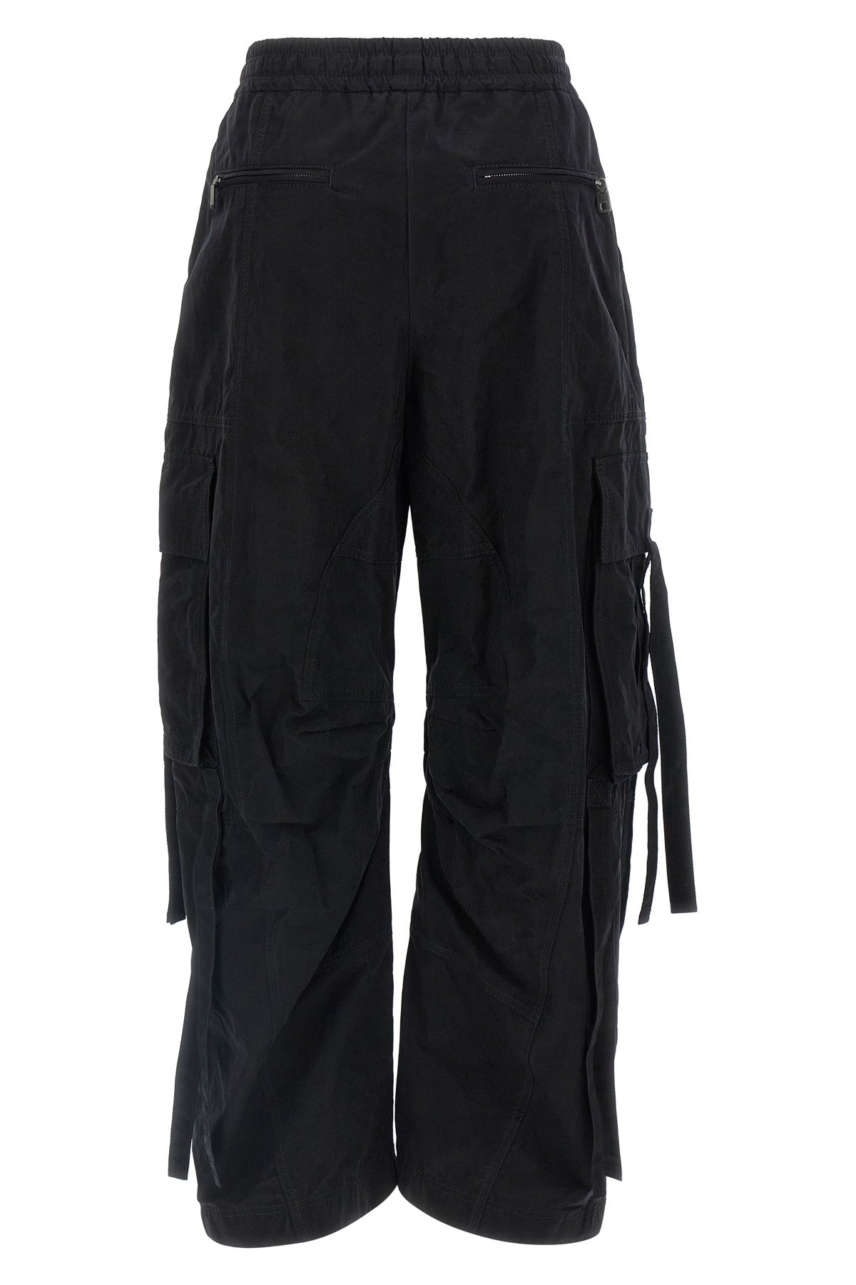 waxed faille pants