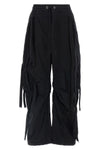 waxed faille pants