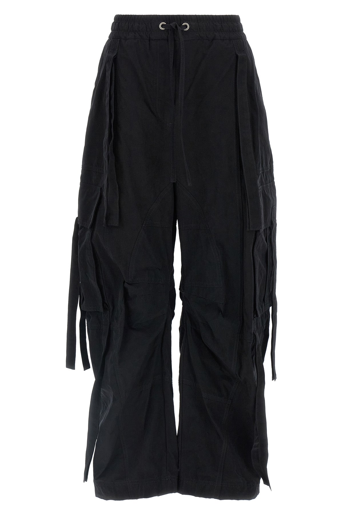 waxed faille pants