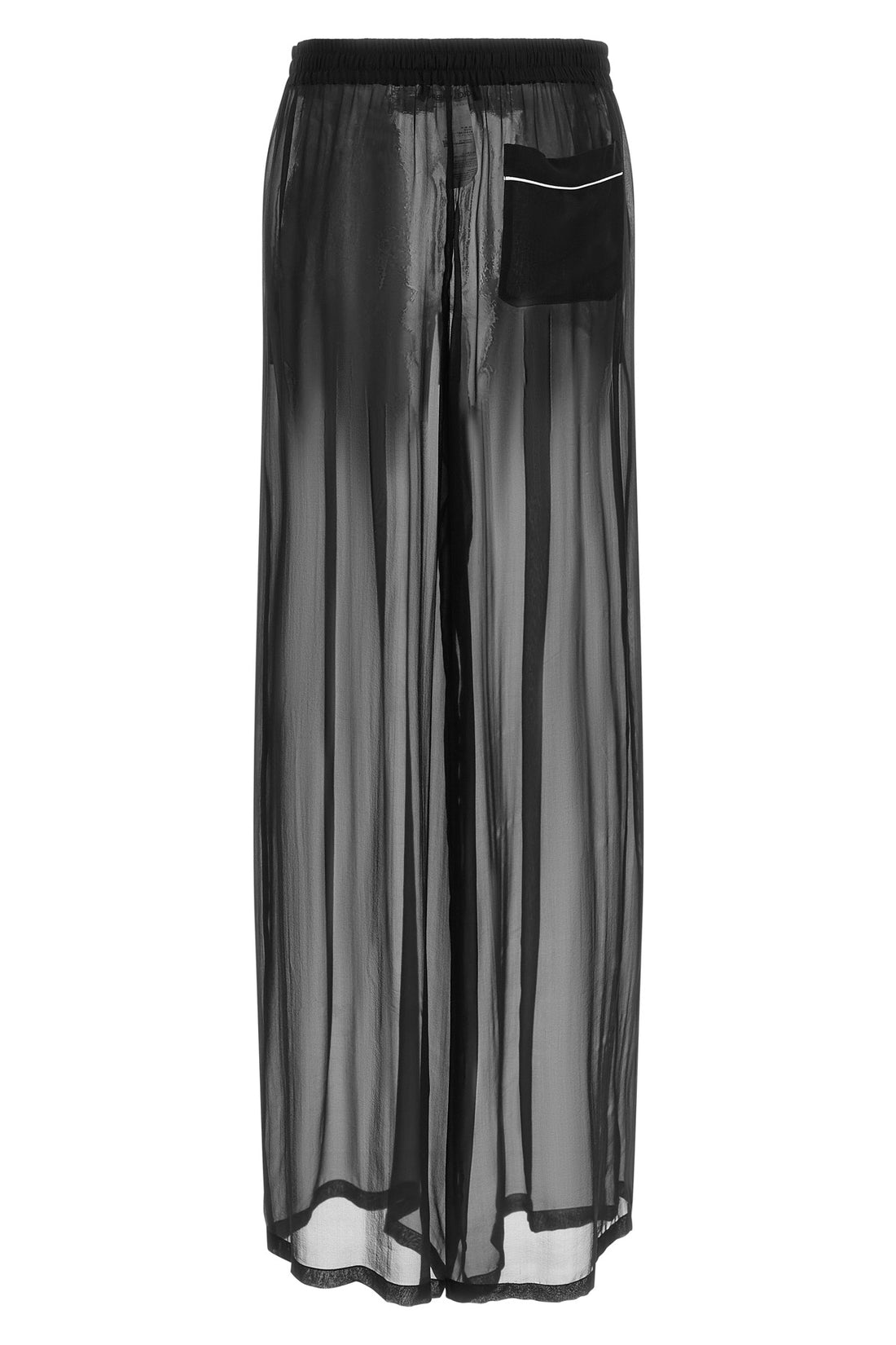 DOLCE &amp; GABBANA 40 dolce &amp; gabbana chiffon pants redefine the concept of casual elegance through fl