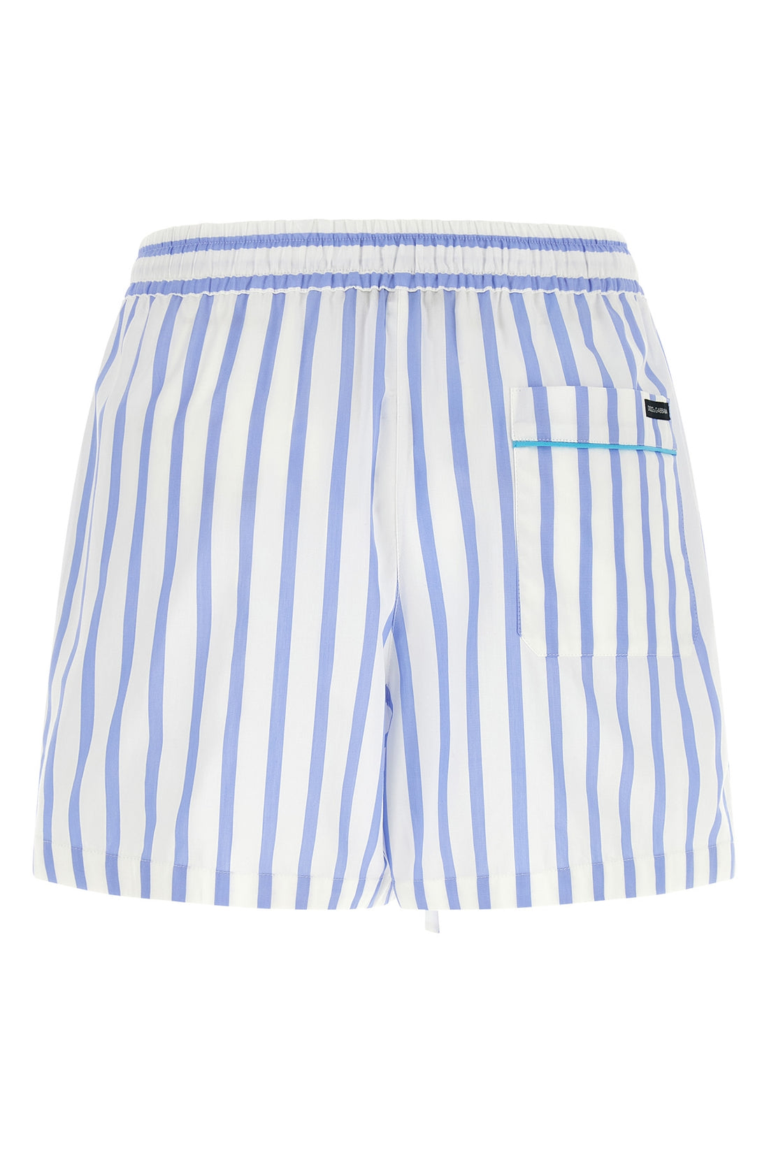 DOLCE &amp; GABBANA 40 dolce &amp; gabbana poplin bermuda shorts embody casual elegance through fluid sarto