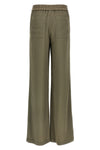 viscose blend trousers