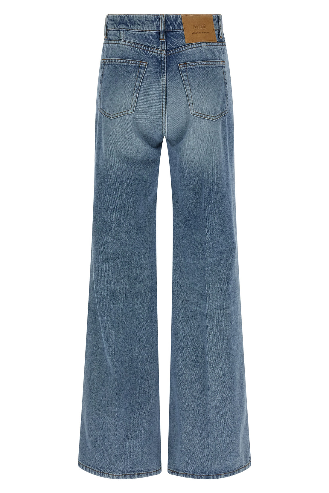 AMI PARIS 25 stonewashed cotton denim jeans