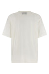 semi-transparent light cotton crew neck t-shirt