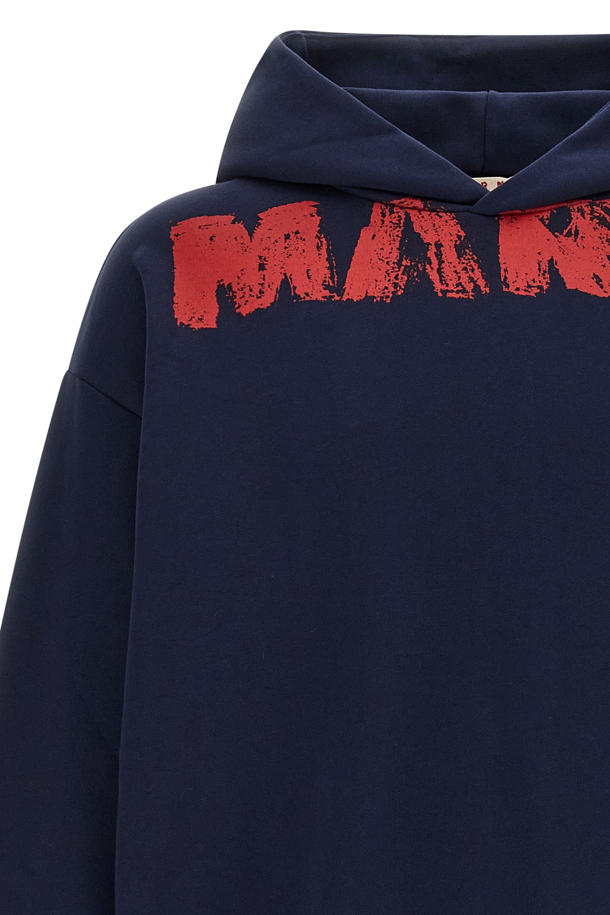 marni monolith cotton jersey hoodie