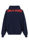 marni monolith cotton jersey hoodie
