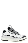 lanvin curb bicolor sneakers
