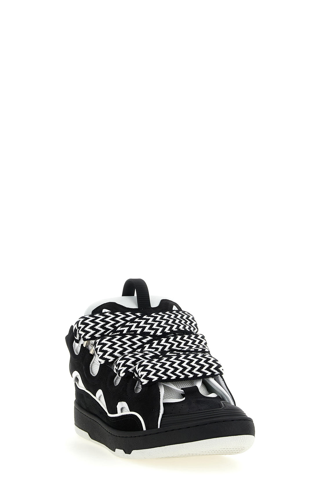 LANVIN 41 lanvin curb bicolor sneakers