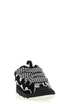 lanvin curb bicolor sneakers