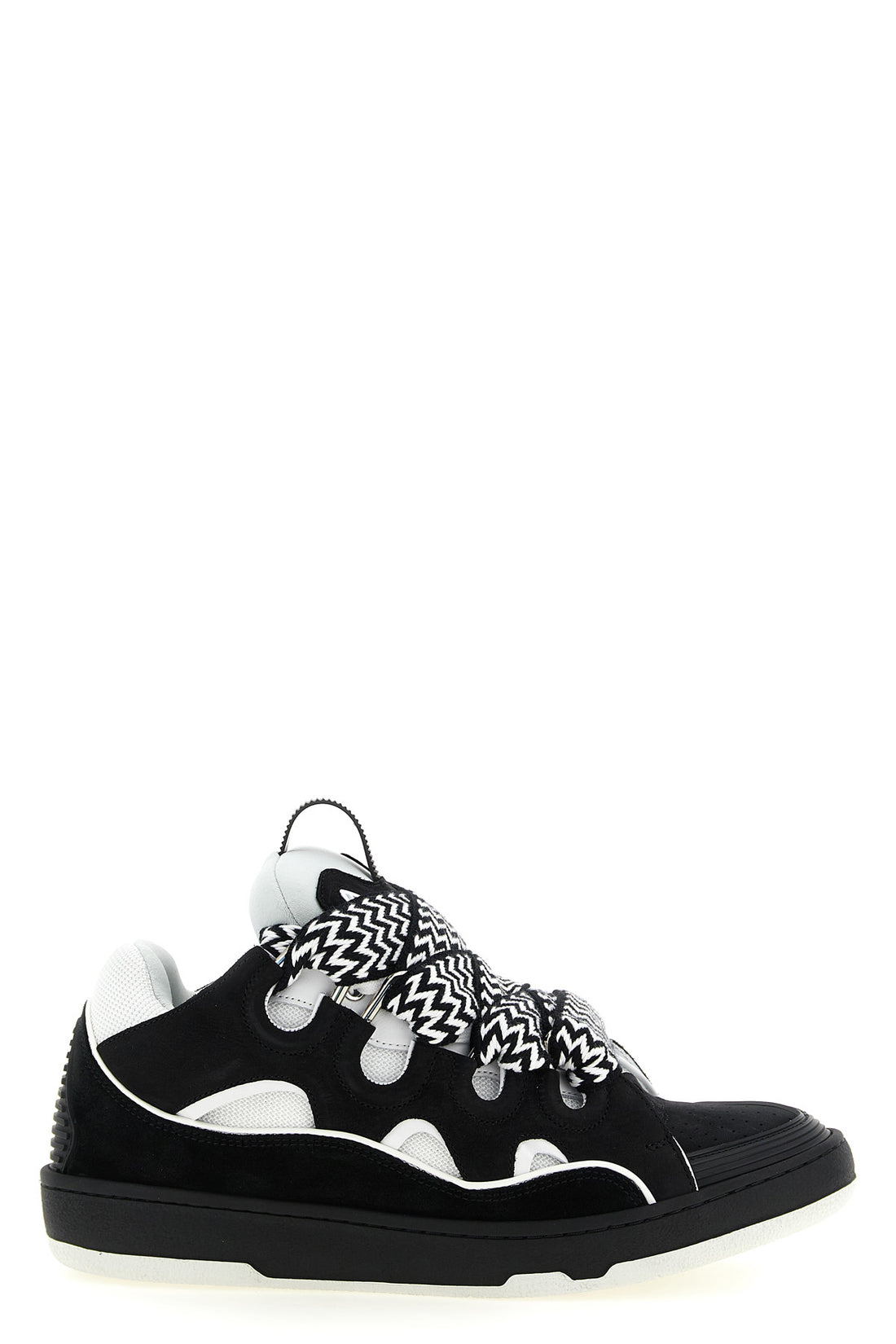 LANVIN 41 lanvin curb bicolor sneakers