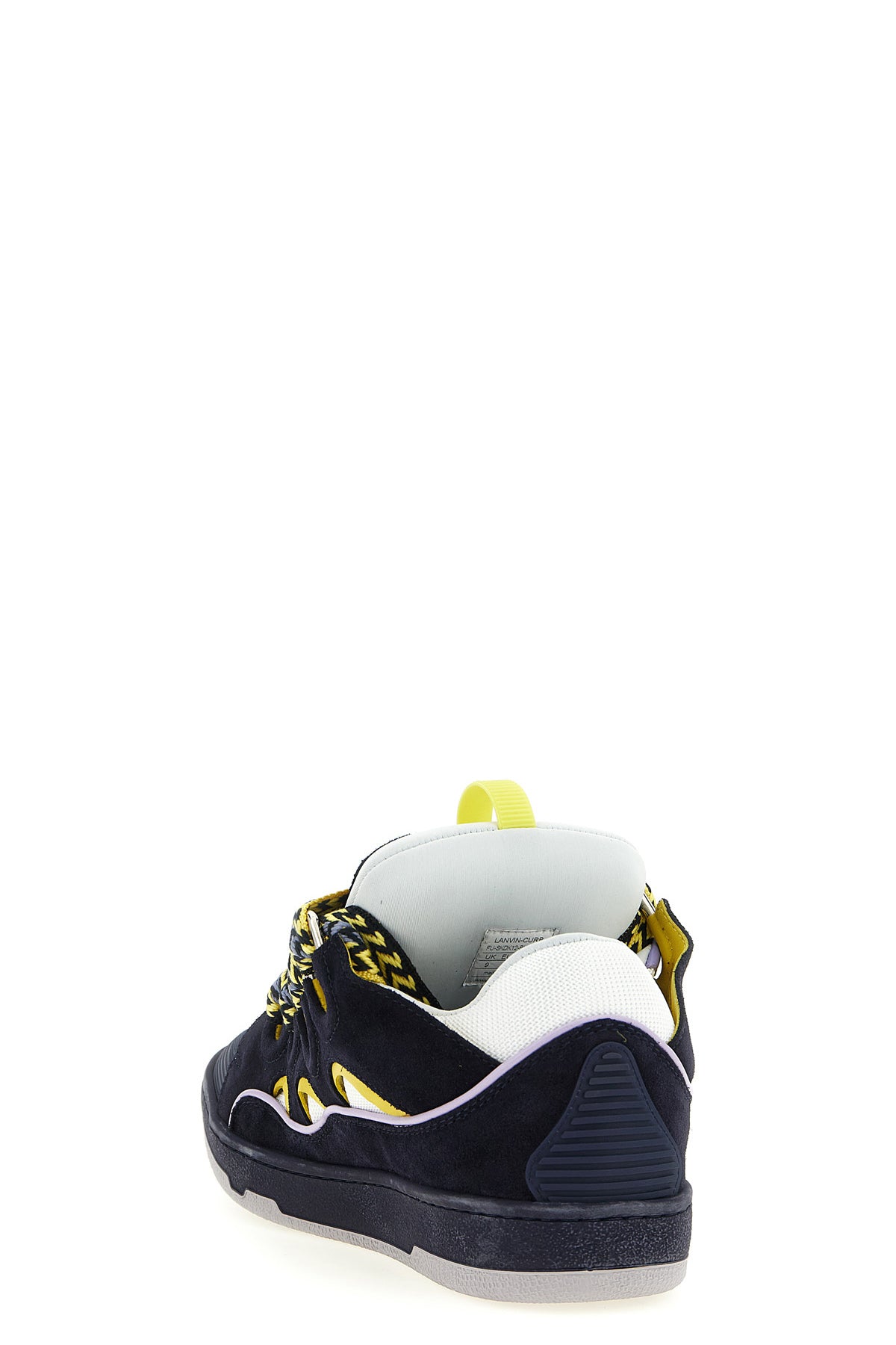 curb sneakers in calf leather
