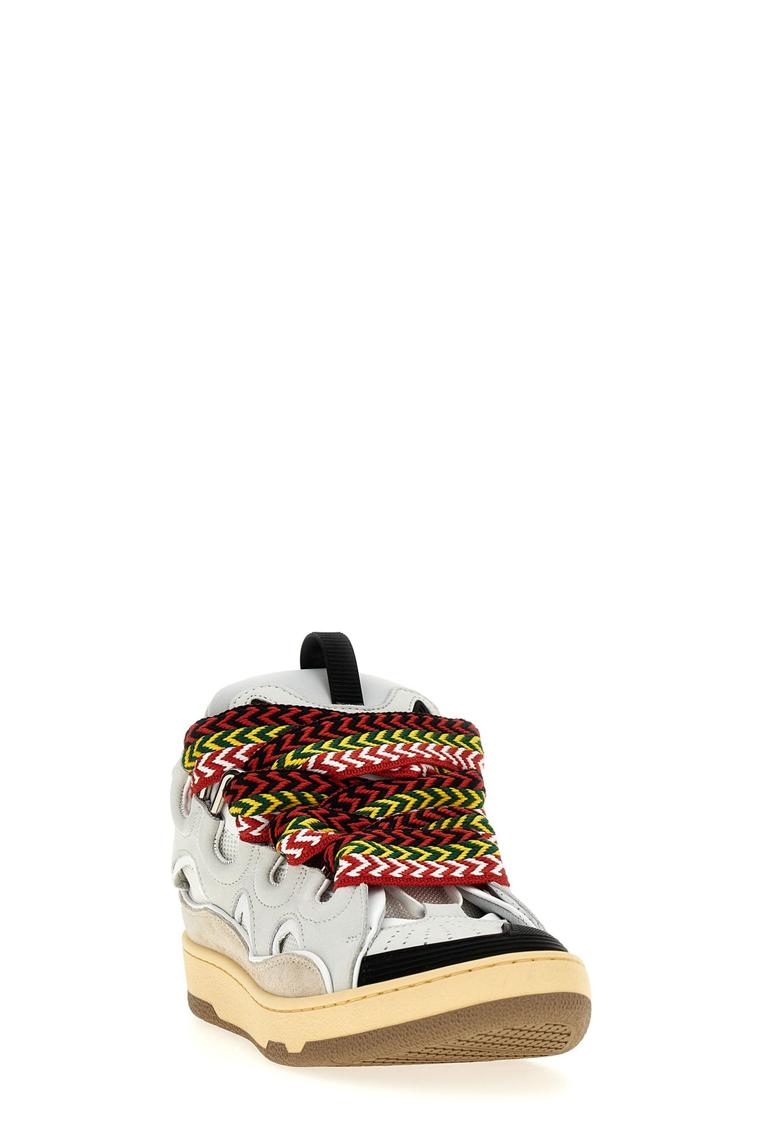 LANVIN 41 curb sneakers in calf nappa