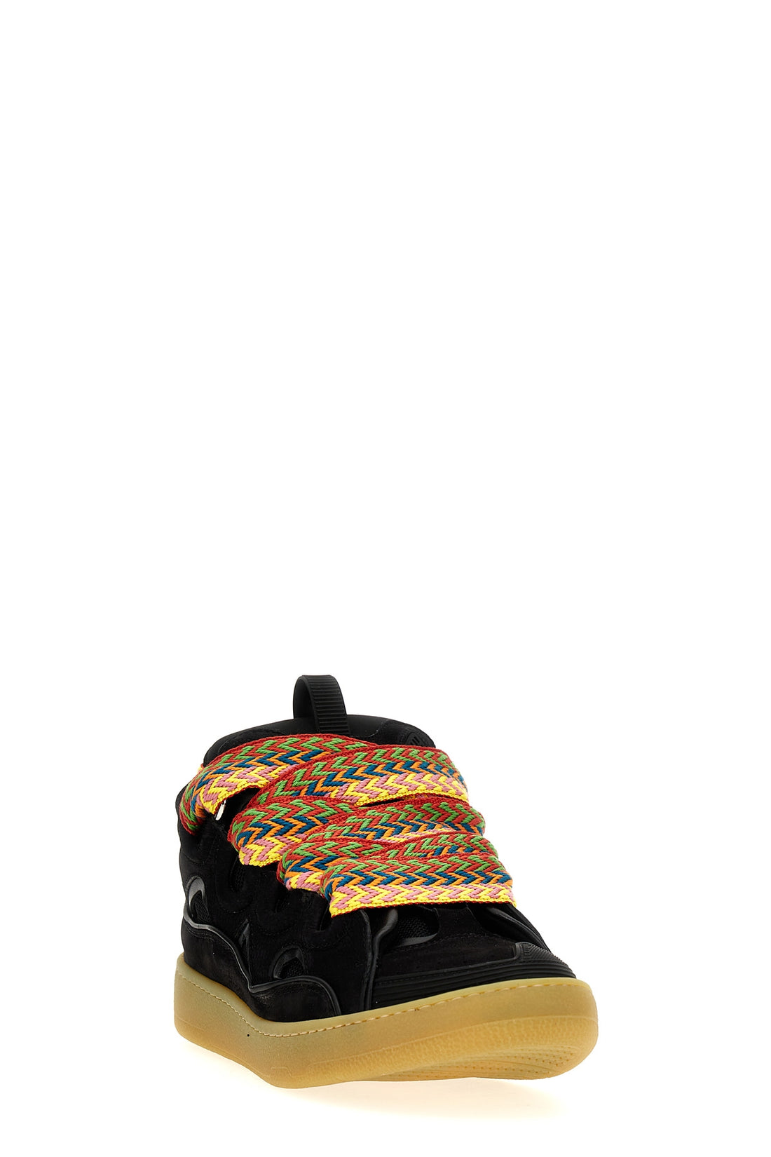 LANVIN 40 curb sneakers in calf nappa