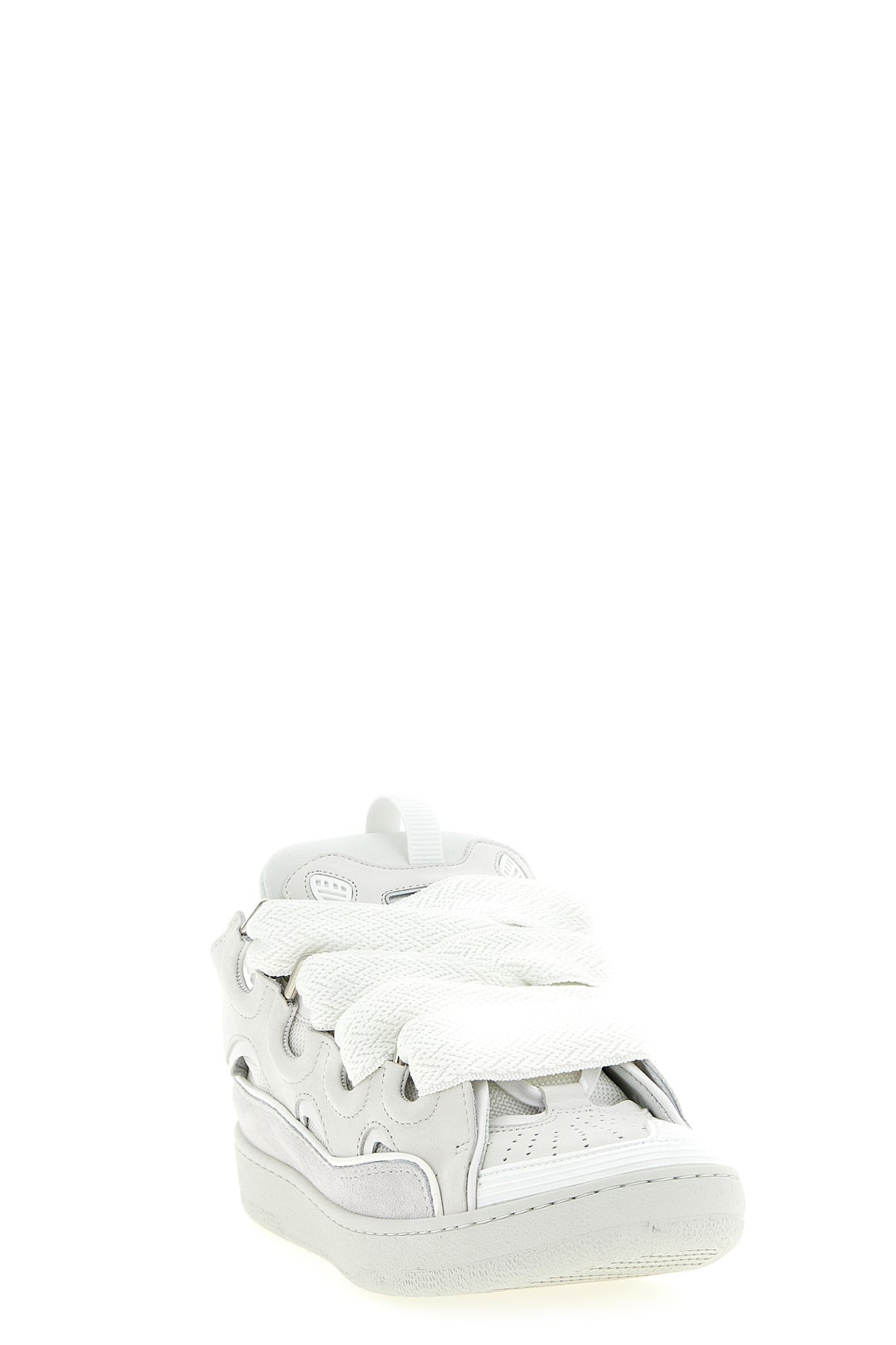 curb sneakers in calf leather