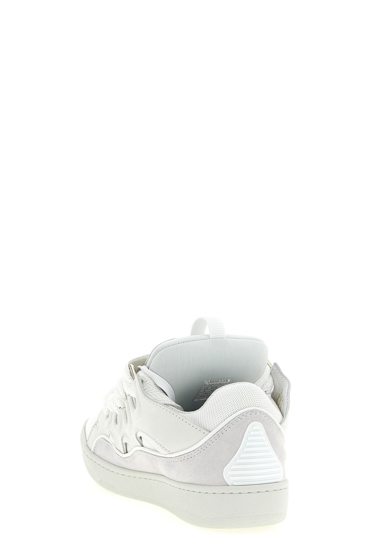 curb sneakers in calf leather