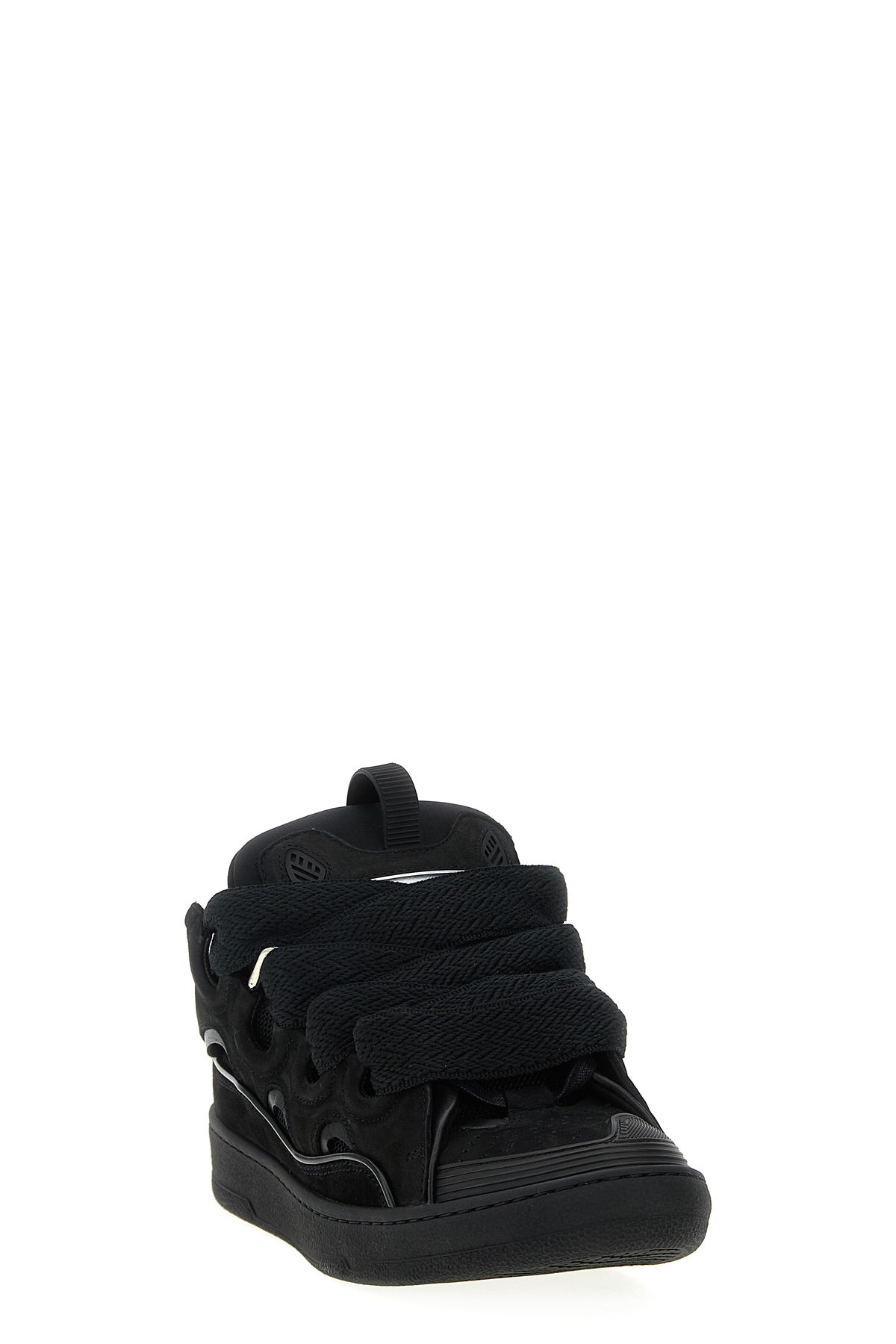 curb sneakers in calf nappa
