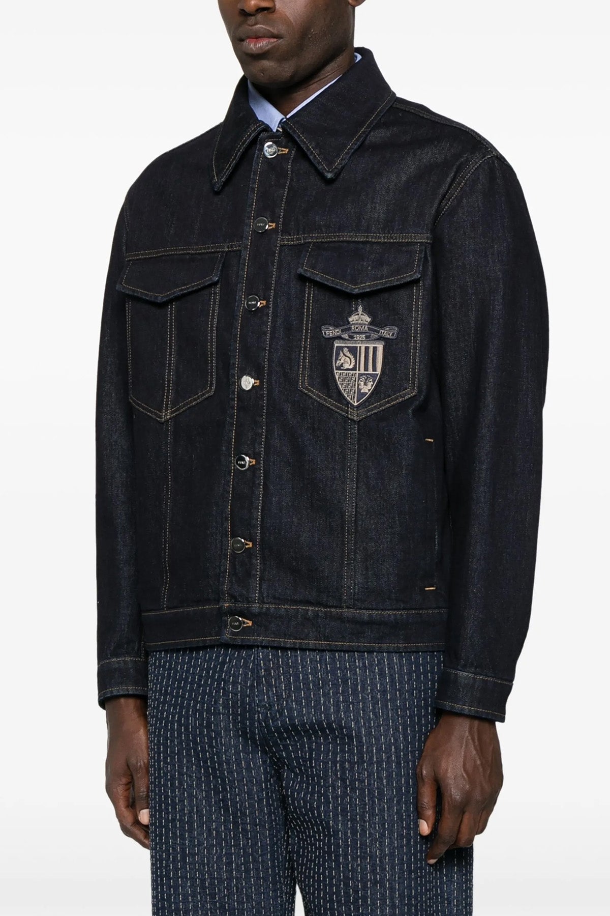 denim fabric jacket