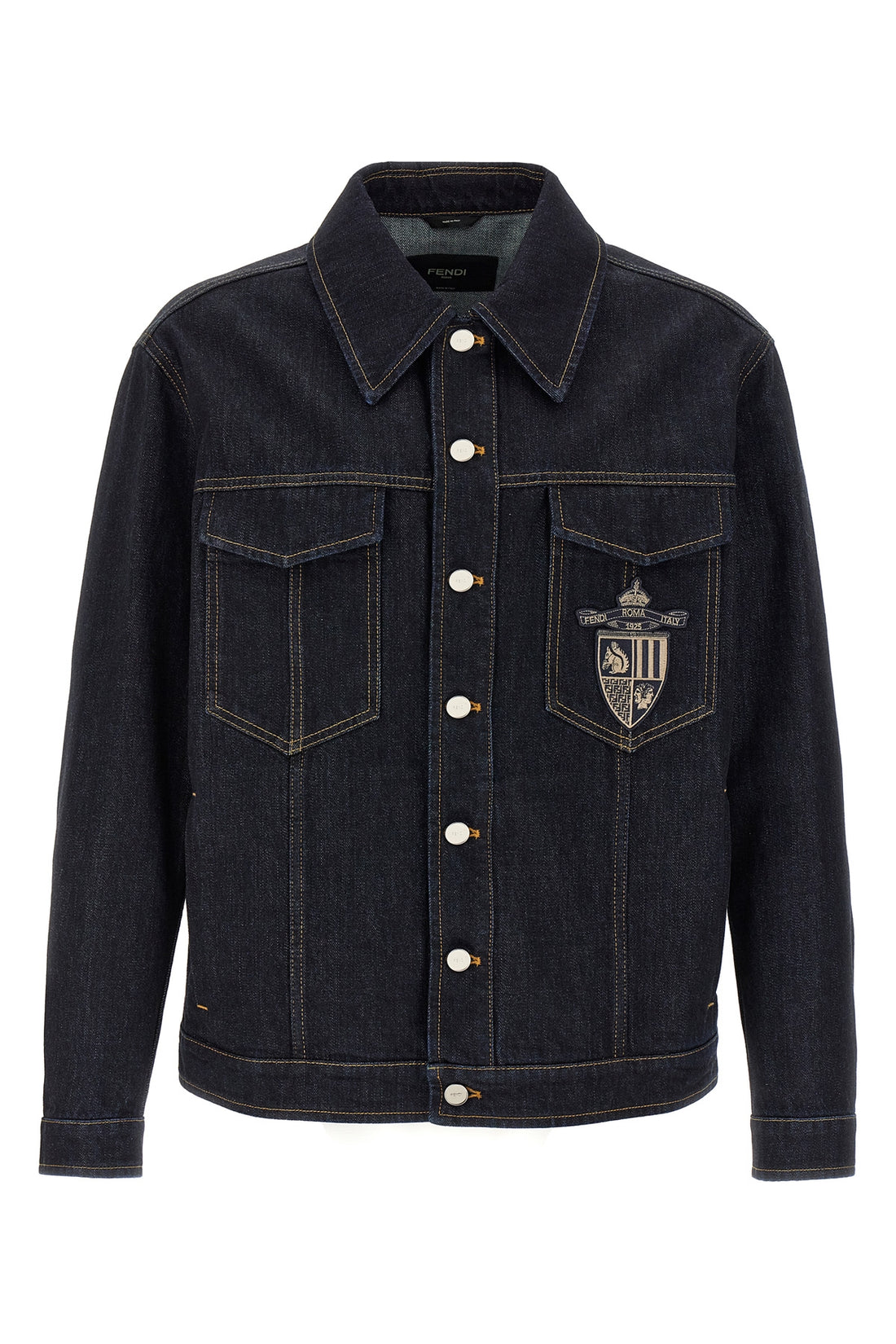 FENDI 52 denim fabric jacket
