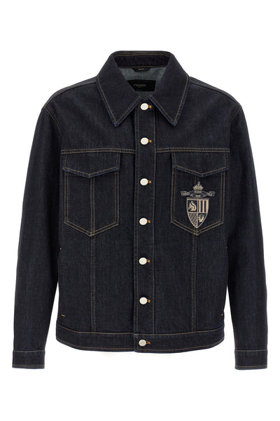 denim fabric jacket