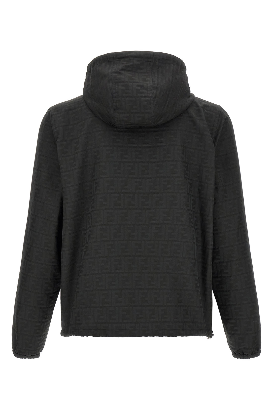 FENDI 48 the fendi anorak has a structured construction in technical fabric