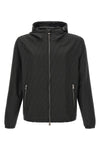 the fendi anorak has a structured construction in technical fabric