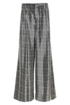 fleur trousers in check print fabric