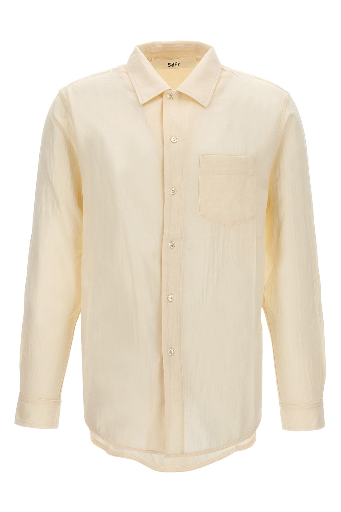 SÉFR XL leo cotton voile shirt