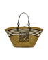 LOEWE Medium Anagram Paula Ibiza Raffia Basket Bag – Khaki