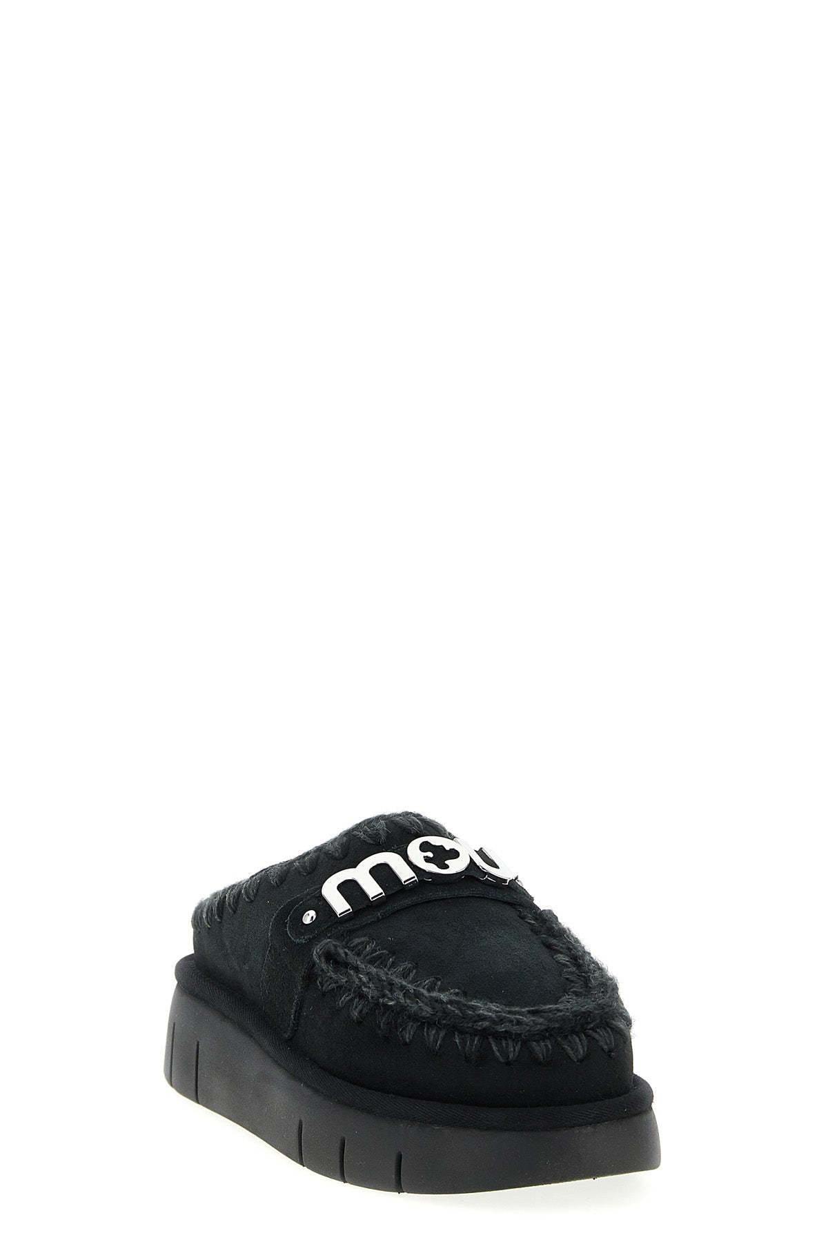 bounce clog suede sabots