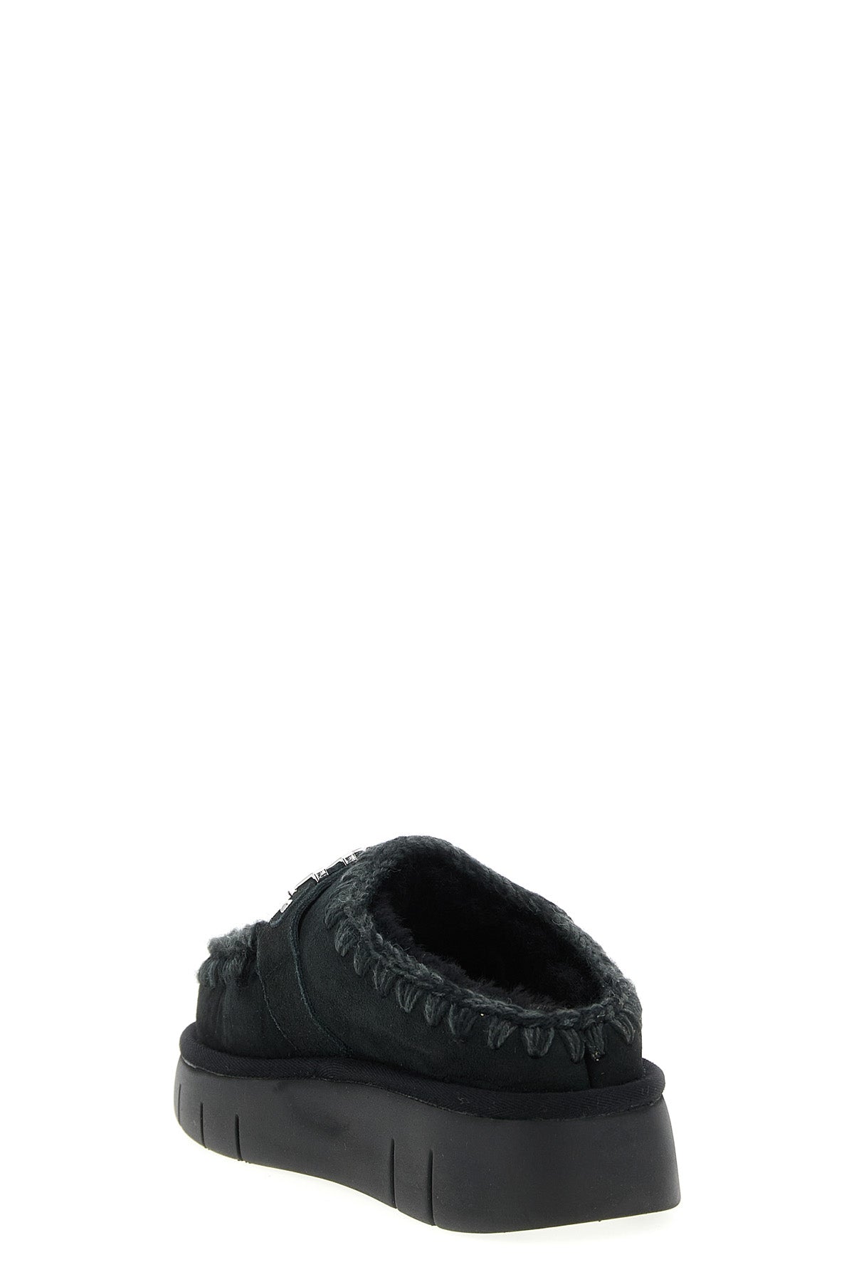 bounce clog suede sabots