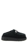 bounce clog suede sabots