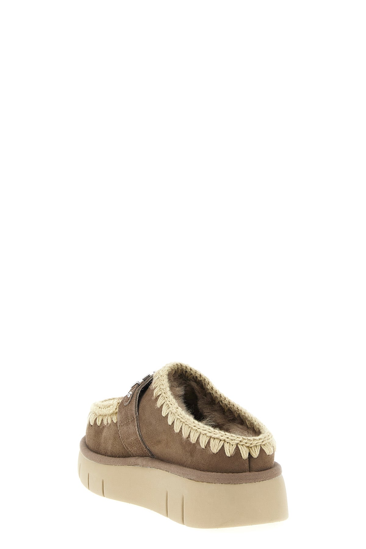 bounce clog suede sabots